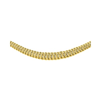 Chaîne américaine chute en or jaune, 45cm
