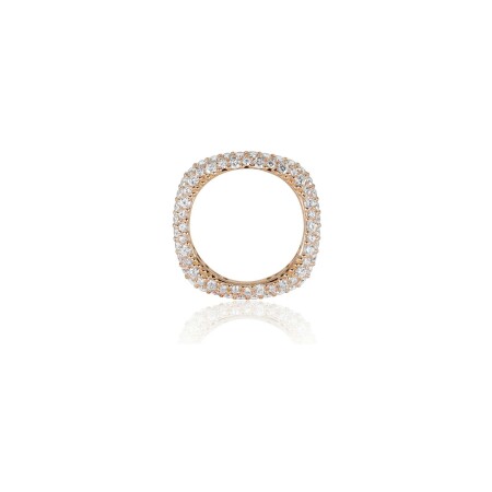 Bague Fullord Slim Ghost en or rose et diamants