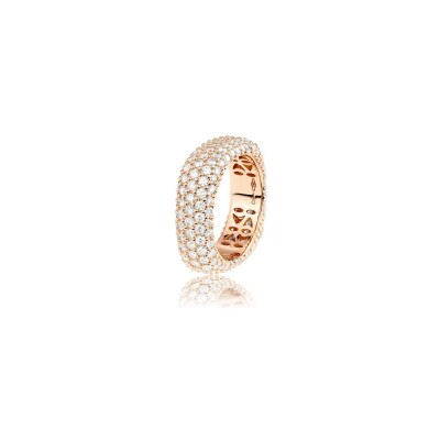 Bague Fullord Ghost en or rose et diamants