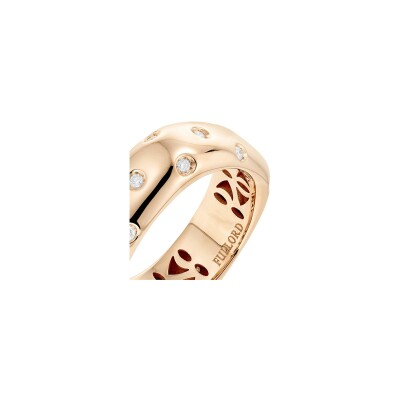 Bague Fullord Gold Ghost en or rose et diamants