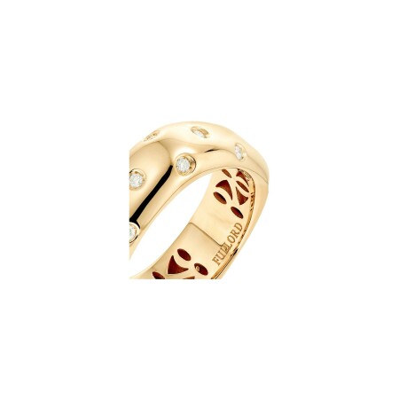 Bague Fullord Gold Ghost en or jaune et diamants