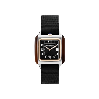 Montre Briston Streamliner Kennedy 30mm 252030.PRA.T.1.NB