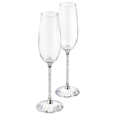 Flûte Swarovski Crystalline en cristal et cristaux Swarovski
