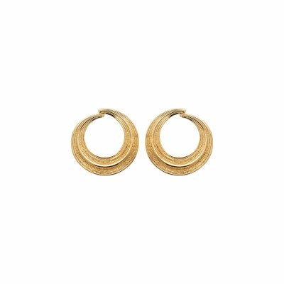 Boucles d'oreilles en plaqué or