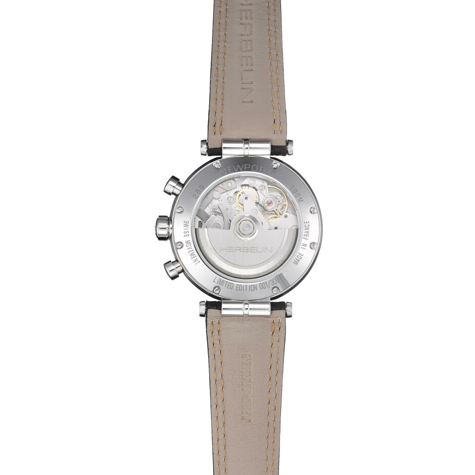 Montre Herbelin Newport Héritage Bicompax 256ACN42