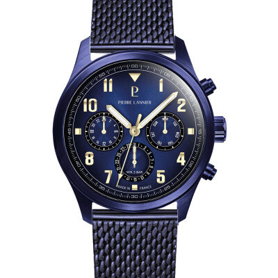 Montre Pierre Lannier Aviateur 258M469