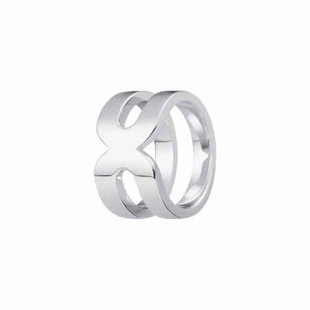 Bague dinh van Maillon XL en Argent