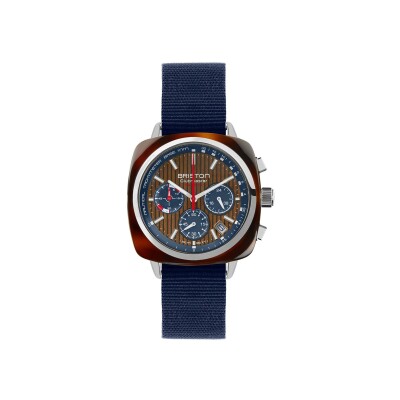 Montre Briston Clubmaster Regatta 42mm 262142.SA.T.15W.NNB