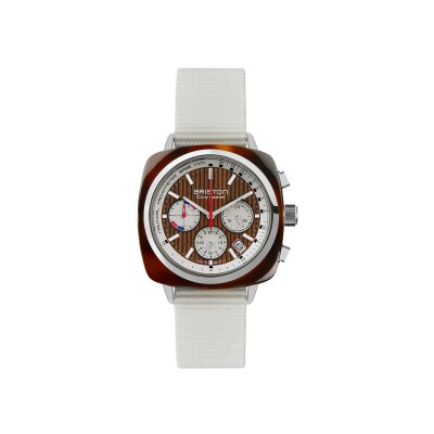 Montre Briston Clubmaster Regatta 42mm 262142.SA.T.2W.NW
