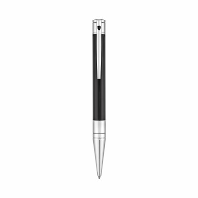 Stylo bille S.T. Dupont D-Initial finition chrome noir