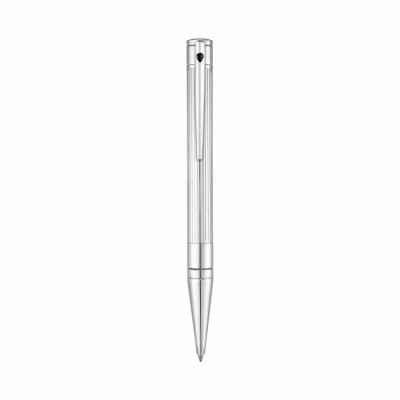 Stylo bille S.T. Dupont D-Initial finition chrome gris