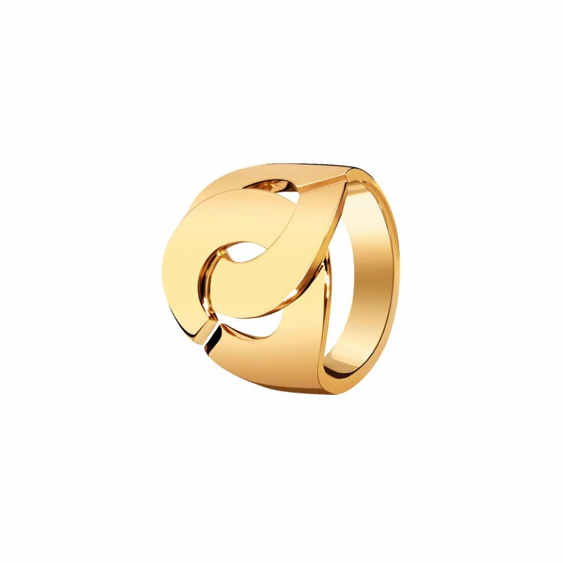 Menottes dinh van R16 ring, yellow gold 
