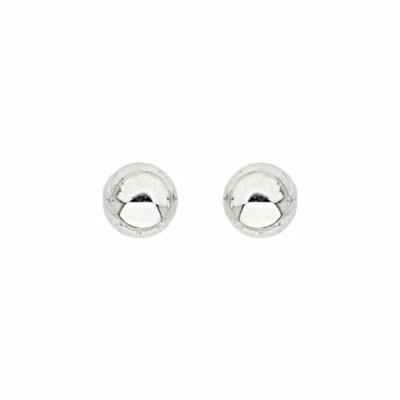 Boucles d'oreilles en or blanc