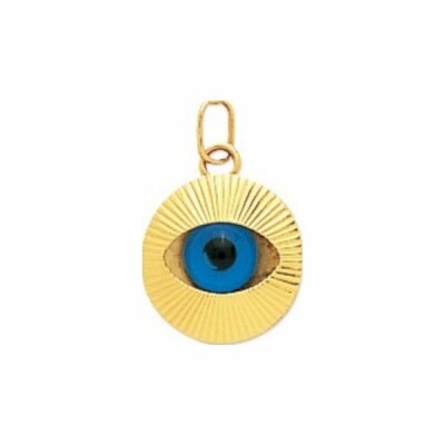 Pendentif oeil  en or jaune