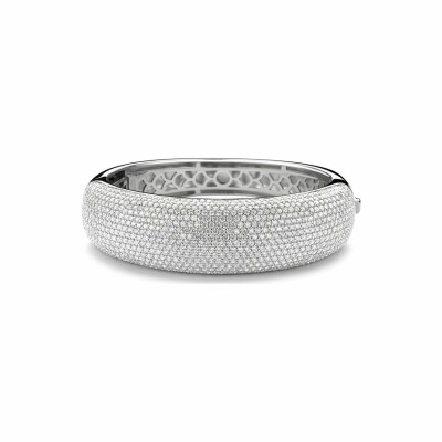 Bracelet Ti Sento en argent rhodié gris