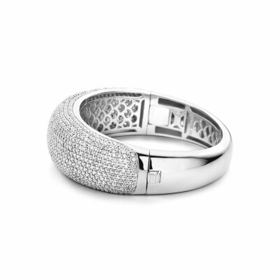 Bracelet Ti Sento en argent rhodié gris