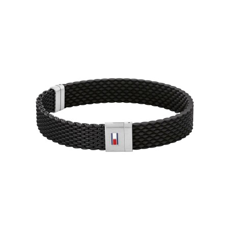 Bracelet Tommy Hilfiger en acier et silicone