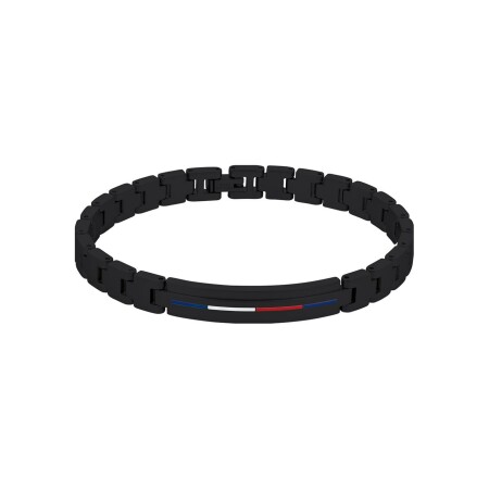 Bracelet Tommy Hilfiger en acier noir