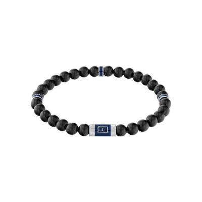 Bracelet Tommy Hilfiger en acier et bois