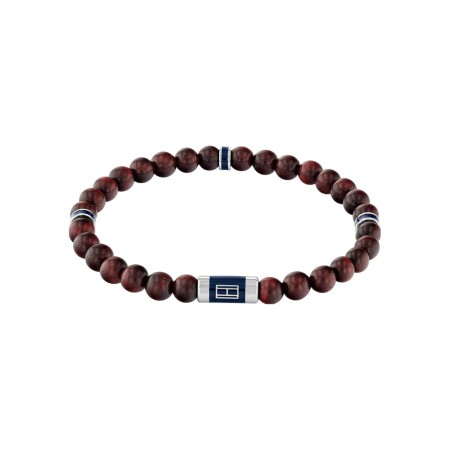 Bracelet Tommy Hilfiger en acier et bois