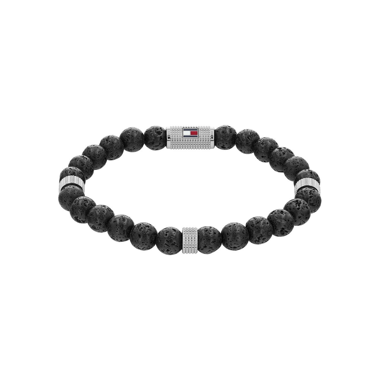 Bracelet Tommy Hilfiger en acier noir