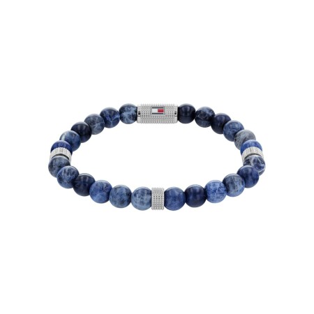 Bracelet Tommy Hilfiger en acier bleu