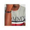 Bracelet Tommy Hilfiger en acier et cuir