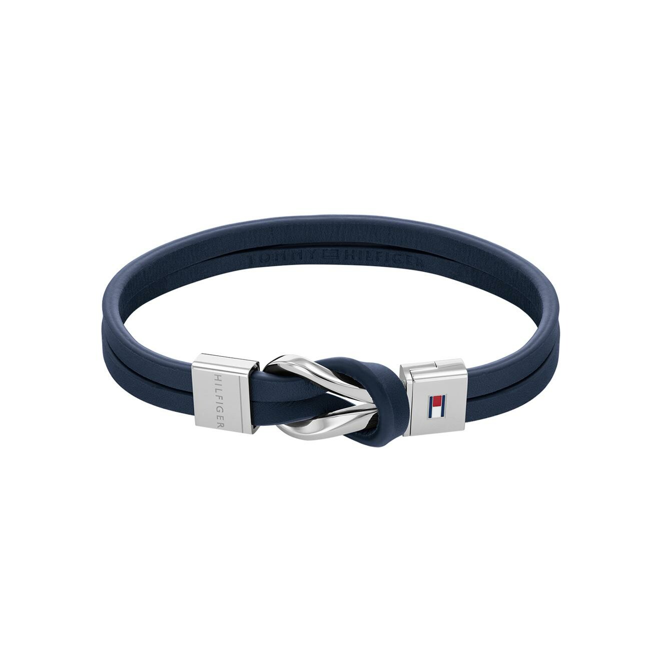 Bracelet Tommy Hilfiger en acier et cuir