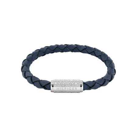 Bracelet Tommy Hilfiger en acier et cuir