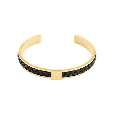 Bracelet Tommy Hilfiger en acier et cuir