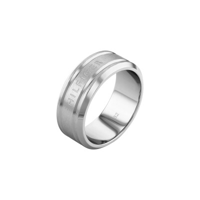 Bague Tommy Hilfiger en acier