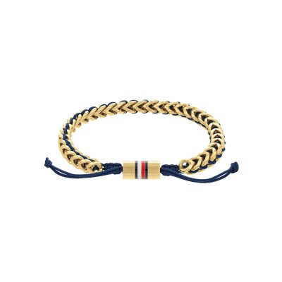 Bracelet Tommy Hilfiger en métal doré et plastique