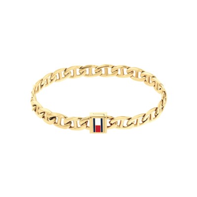 Bracelet Tommy Hilfiger en acier doré