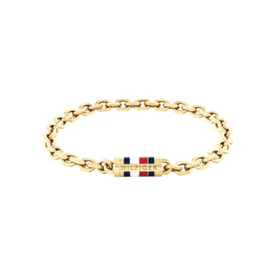 Bracelet Tommy Hilfiger en acier doré