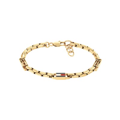 Bracelet Tommy Hilfiger en acier doré