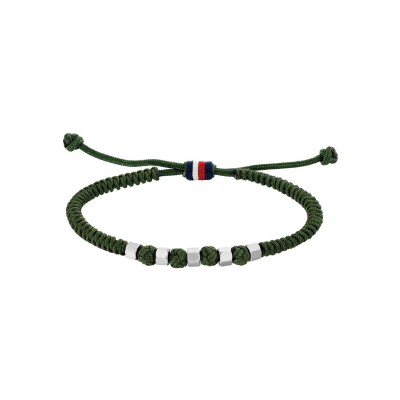 Bracelet Tommy Hilfiger en acier et nylon