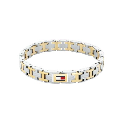 Bracelet Tommy Hilfiger en acier et acier doré