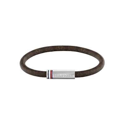 Bracelet Tommy Hilfiger en acier et corde