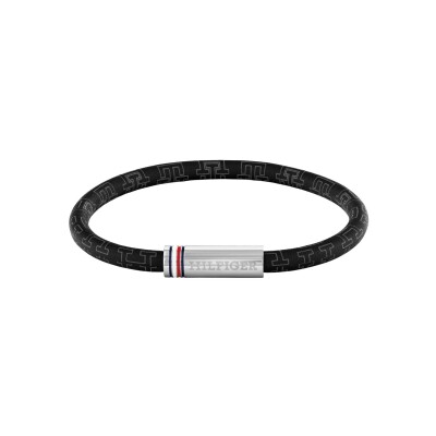 Bracelet Tommy Hilfiger en acier et corde