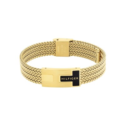 Bracelet Tommy Hilfiger en acier doré