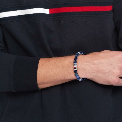 Bracelet Tommy Hilfiger en acier et sodalite