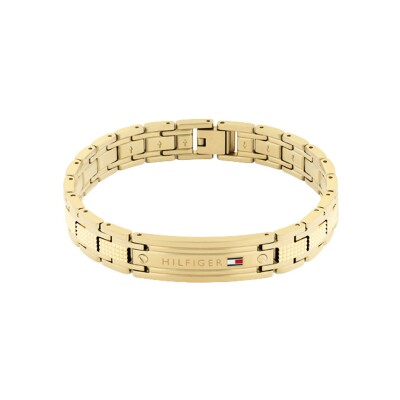 Bracelet Tommy Hilfiger en acier doré