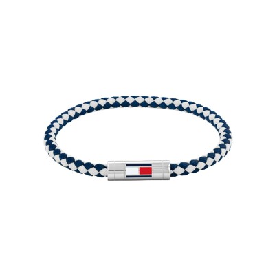 Bracelet Tommy Hilfiger en acier et nylon