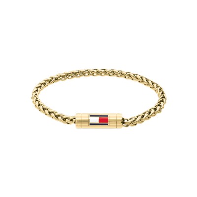 Bracelet Tommy Hilfiger en acier doré