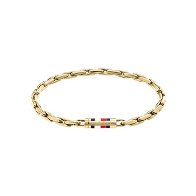 Bracelet Tommy Hilfiger en acier doré