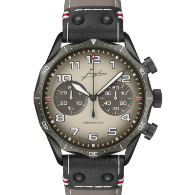 Montre Junghans Pilot Chronoscope Desert 27/3398.00