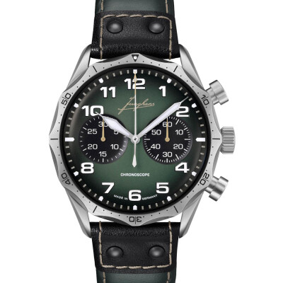 Montre Junghans Pilot Chronoscope 27/3492.00