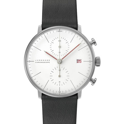 Montre Junghans max bill Chronoscope Bauhaus 27/4303.02