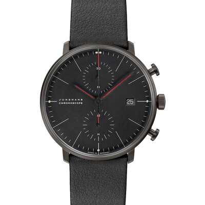 Montre Junghans max bill Chronoscope Bauhaus 27/4409.02