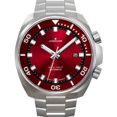Montre Junghans Sport Aquaris Red 27/4661.44